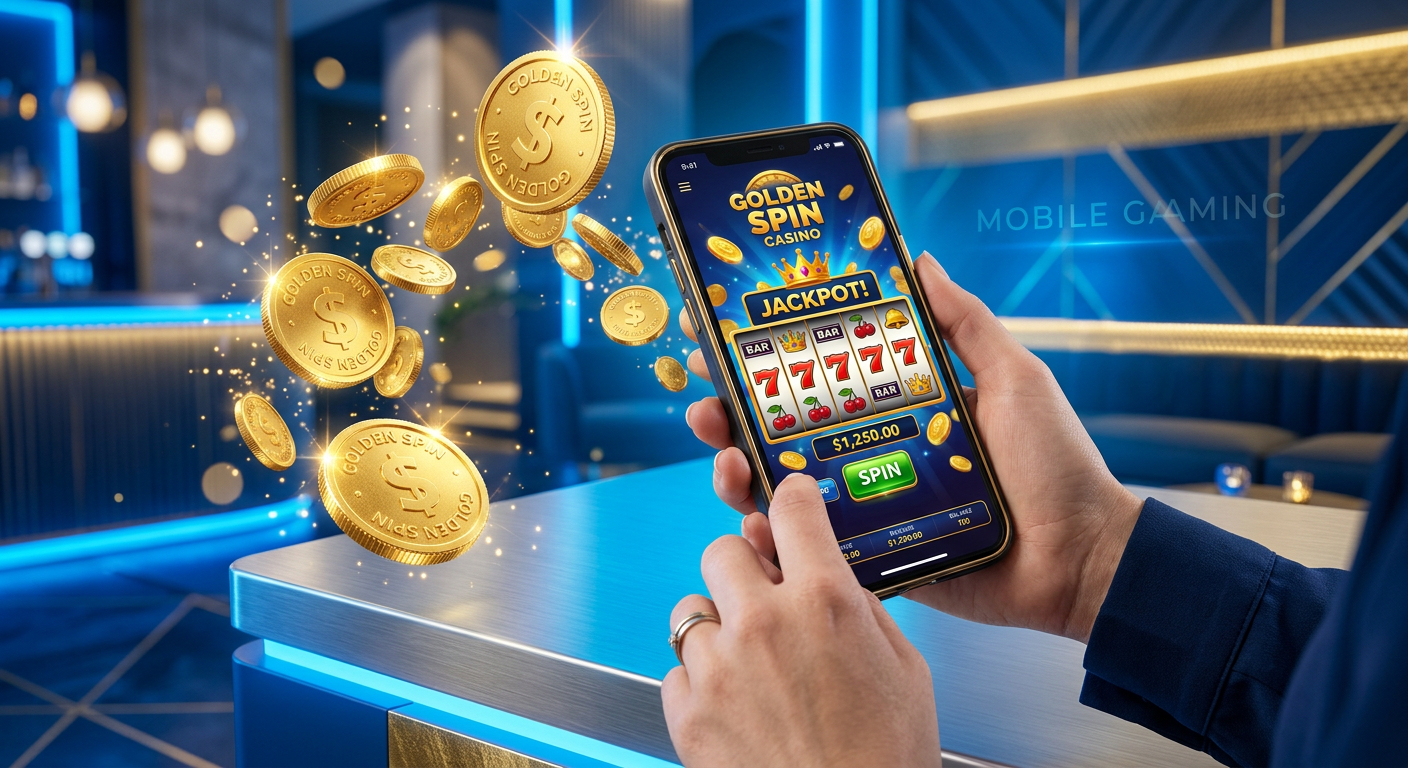 Ponsel menampilkan informasi game secara elegan